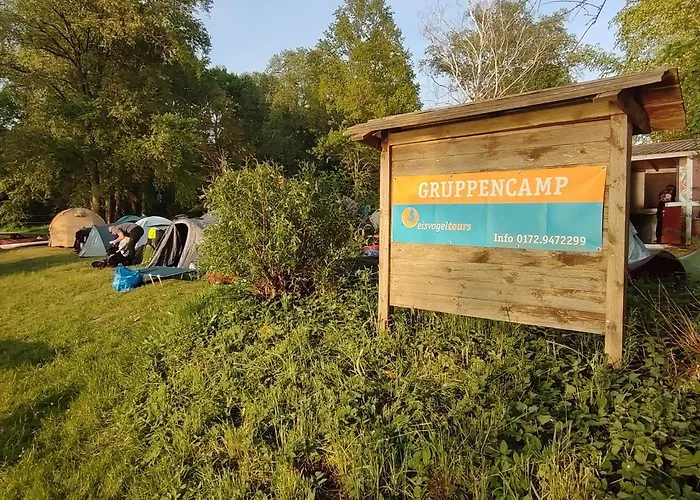 Camping Tipi Camp Fuer Gruppen Direkt Am See, An Der Mecklenburger Seenplatte *